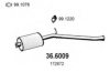 PEUGE 172844 Middle Silencer